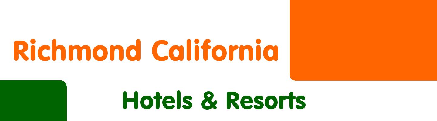 Best hotels & resorts in Richmond California - Rating & Reviews